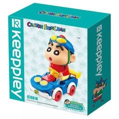 Mô hình Keeppley Crayon Shin Chan Xe Đua Siêu Nhân K20618