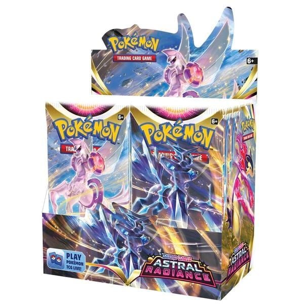  PP34 - Thẻ bài Pokemon TCG Sword & Shield Astral Radiance Booster Pack 