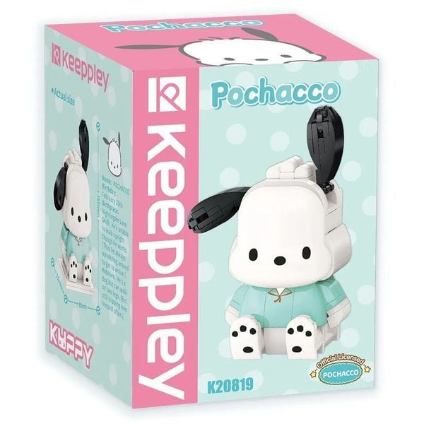 Đồ chơi lắp ráp Keeppley Sanrio Pochacco K20819 dễ thương đẹp mắt chất lượng tốt nhựa ABS an toàn chính hãng giá rẻ quà tặng người thân yêu bạn bè con cái gia đì