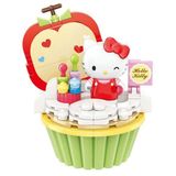  Keeppley Sanrio Apple Cupcake Hello Kitty K20813 