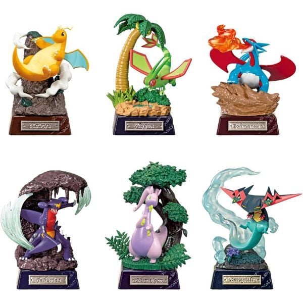  Hộp Mù Pokemon Pocket Statue Dragon Type Re-Ment Blind Box 20837 