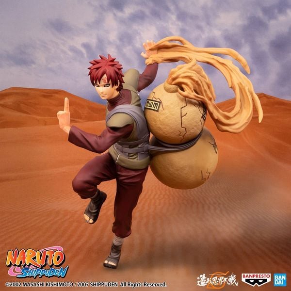 mô hình Naruto Shippuden Banpresto Figure Colosseum Gaara chính hãng