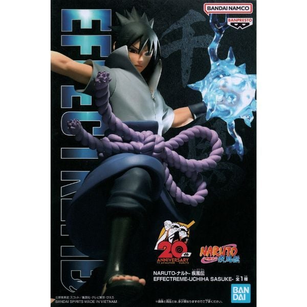 Figurine Bandai Naruto Effectreme Uchiha Sasuke 12cm -W97