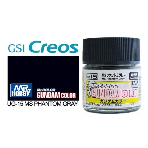 Shop Gundam HCM Sơn mô hình Mr.COLOR Gundam Color UG15 - MS Phantom Gray