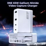  Sạc 65W Kiêm Capture Card Xuất Hình Nintendo Switch IINE L948 