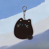  Móc khóa mica Mèo Mập Cute 