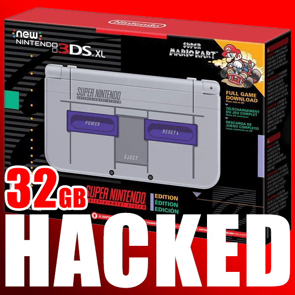  New Nintendo 3DS XL SNES Edition - ƯU ĐÃI HACK 