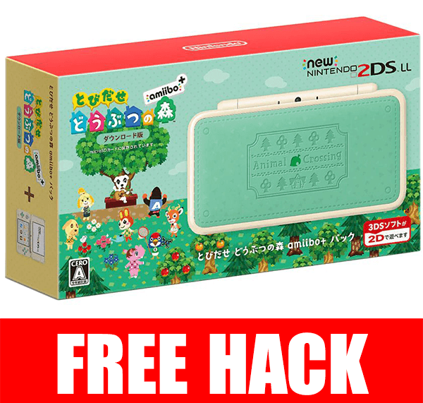Máy New Nintendo 2DS LL Animal Crossing Edition