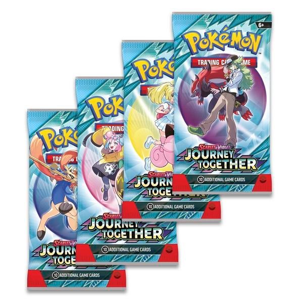  PP57 Thẻ bài Pokemon TCG SV09 Journey Together Booster Pack 