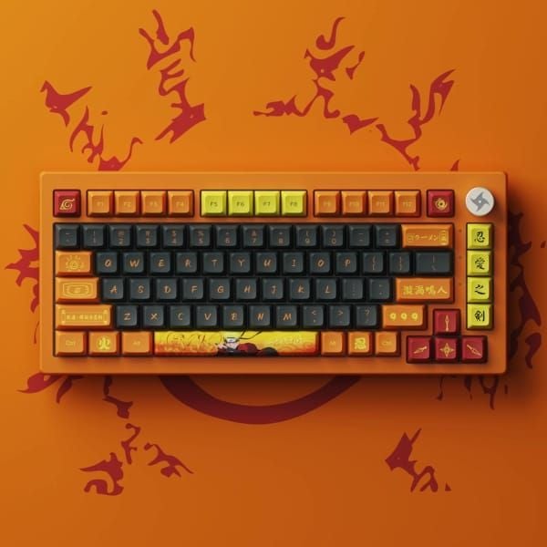 Bàn phím cơ AKKO 5075B Plus Naruto - Multi-mode / RGB / Hotswap / AKKO CS Switch Crystal / PBT Dye-subbed