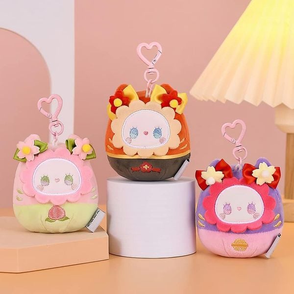 Khui Hộp Mù Lucky Emma Móc Khóa Thú Bông Hương Rừng Bí Ẩn Blind Box nhận đồ chơi siêu đáng yêu dễ thương