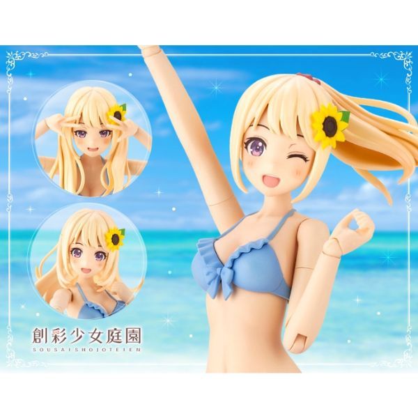 Mô hình lắp ráp Madoka Yuki Swim Style Dreaming Style Sunny Sky JK028 chính hãng Kotobukiya nữ sinh dễ thương đẹp mắt chất lượng tốt mua trang trí trưng bày sưu tầm làm quà tặng