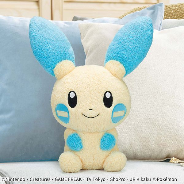 Thú bông Minun Pokemon Super Big Plush Yasashii Kimochi