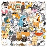  Hình dán sticker những người bạn thú cưng tổng hợp 50 cái Vol 2 