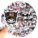  Hình dán sticker Sanrio Kuromi tổng hợp 50 cái 