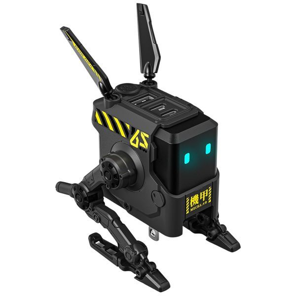  Củ sạc nhanh GravaStar Alpha65 GAN 65W Charcoal Gray 