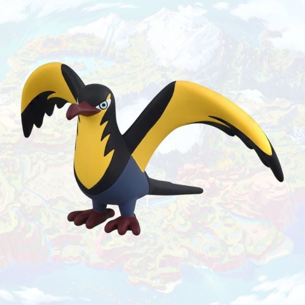 Mô hình Pokemon Moncolle MS-47 Kilowattrel Taikaiden chính hãng Takara Tomy