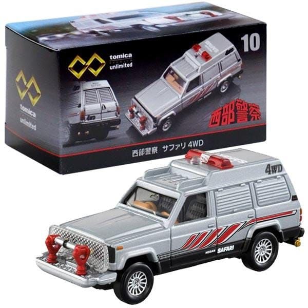 Tomica Unlimited No. 10 Western Police Seibu Keisatsu Safari 4WD
