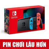  Nintendo Switch New Version Neon Red & Blue (Pin lâu hơn) giá siêu rẻ! 