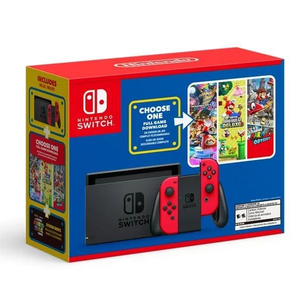  Nintendo Switch New Version Mario Choose One Bundle 