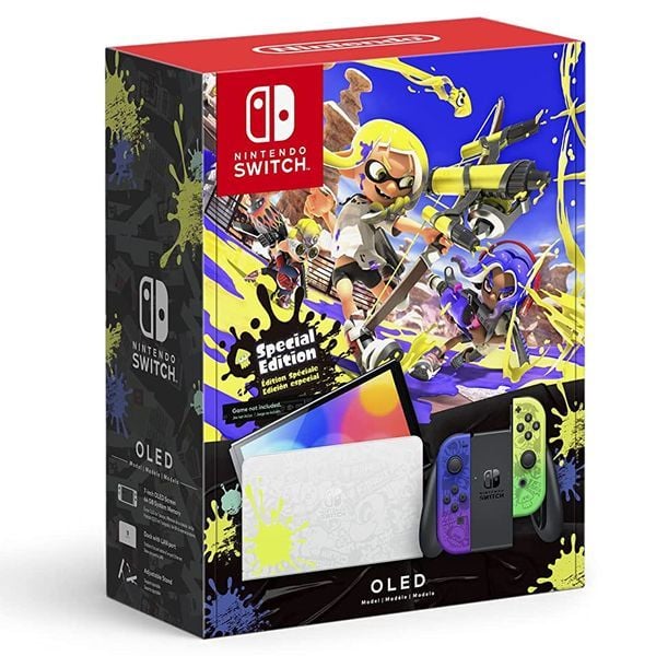  Nintendo Switch OLED Model Splatoon 3 Special Edition - Nâng cấp mới 