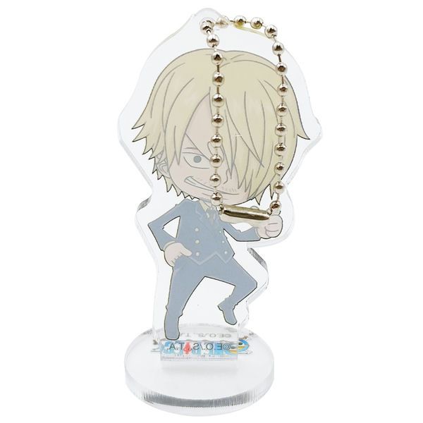  Móc khóa mô hình standee Sanji One Piece - hàng bản quyền chính hãng 