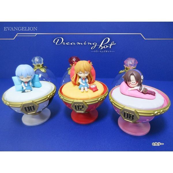 Hộp mù Evangelion Dreaming Pot Blind Box - Mô hình chính hãng Re-Ment 