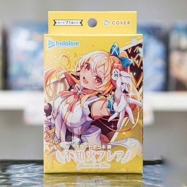  Hololive Official Card Game hOCG Start Deck Vol. 07 Yellow - Shiranui Flare 