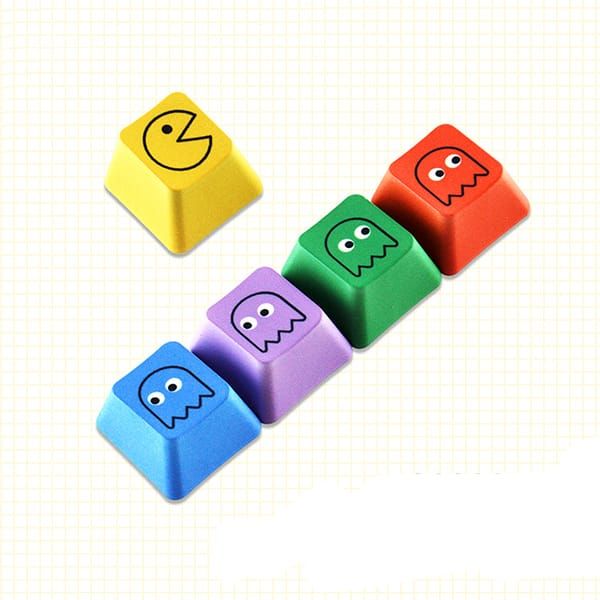  Bộ nút nhựa Keycap Pacman nhiều màu cho phím cơ 