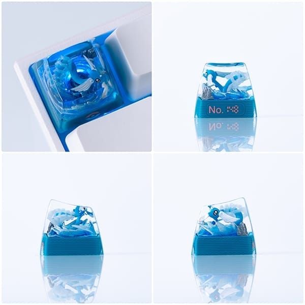  Nút Keycap Artisan Resin Pokemon Terrarium Vol 2 