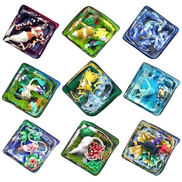 Nút Keycap xuyên led Artisan Resin Pokemon Terrarium Vol 3 – nShop ...