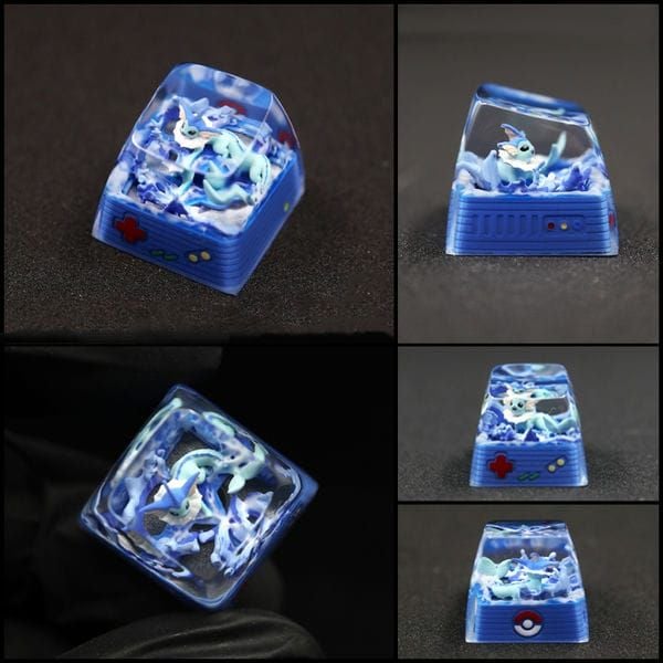  Nút Keycap Artisan Resin Pokemon Terrarium Vol 3 