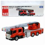  Long Tomica No. 145 Nagoya City Fire Bureau Ladder Truck M32L-AT 