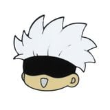  Pin cài kim loại Jujutsu Kaisen Gojo 