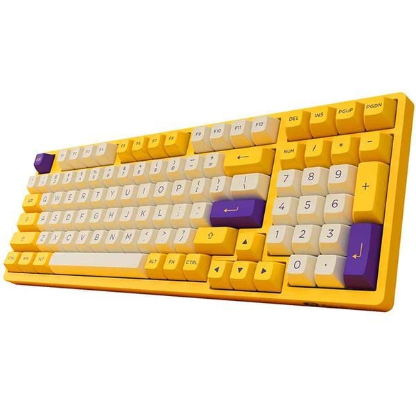  Bàn phím cơ AKKO 3098S Los Angeles V3 Cream Yellow Pro 
