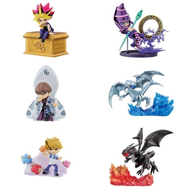 Yu-Gi-Oh Duel Monsters Desktop Collection Blind Box Mô hình chính hãng Re-Ment đẹp mắt trang trí trưng bày góc học tập bàn làm việc