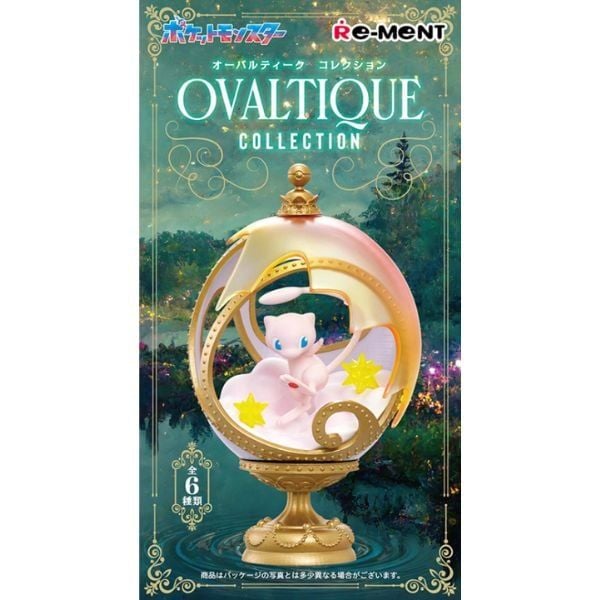  Pokemon Ovaltique Collection Blind Box - Mô hình chính hãng Re-Ment 