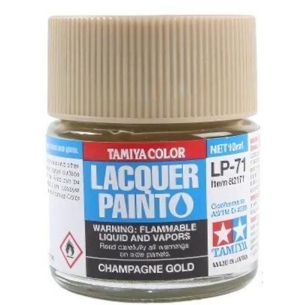  Sơn mô hình Tamiya Lacquer LP-71 Champagne Gold - 82171 