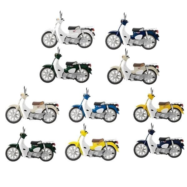 Mô hình lắp ráp xe Super Cub Model Kit 124 Blind Box mở ngẫu nhiên đồ chơi đẹp mắt giá rẻ mua sưu tầm trưng bày trang trí