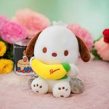  Gấu Bông Pochaco ôm chuối 35cm 