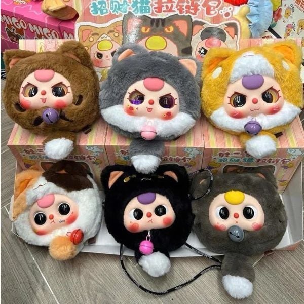  Hộp Mù Baby Three Mèo Thần Tài Blind Box 