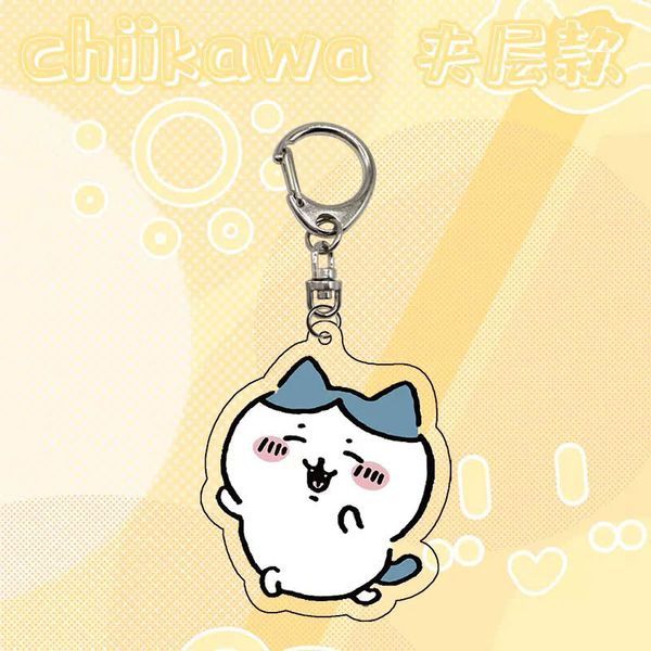  Móc khóa nhựa acrylic Chiikawa Something Small and Cute 