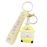  Móc khóa figure nhân vật Sanrio lái xe 