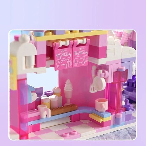  Mô hình Keeppley Tiệm Bánh Của My Melody & Kuromi K20818 