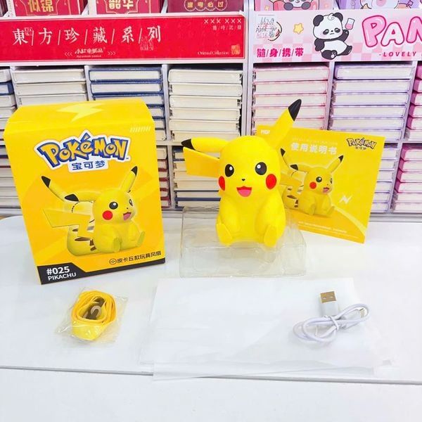  Quạt Mini Pokemon Pikachu Moetch MT21 