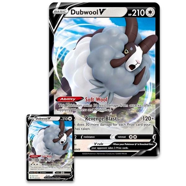 Thẻ bài Pokemon Dubwool V Champion's Path Collection