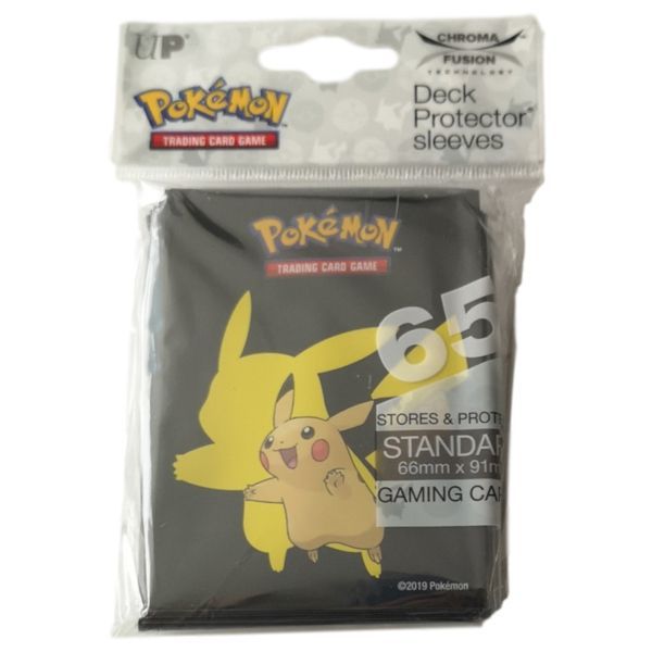  Sleeves bọc bài Pokemon Ultra PRO Pikachu Black 