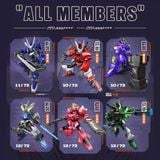  Hộp Mù Robot Mecha Holy Wars Vol 1 