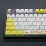  Bộ Keycap bàn phím cơ Pokemon Pikachu OEM PBT Set 129 nút 
