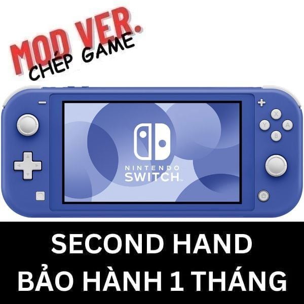  Nintendo Switch Lite Mod & Chép Game Second hand giá rẻ - Blue 